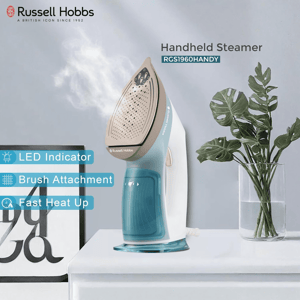 Russell Hobbs 1960 watts Handheld Garment Steamer, RGS1960HANDY, Works Horizontally & Vertically, 2 years Warranty image 5