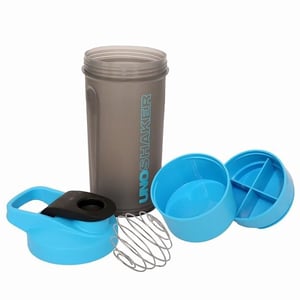 Jaypee Plus Plastic Uno Shaker with 2 storage compartment and wire blending ball image 6