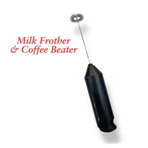 Milk and Coffee Frother, Battery Operated - Plastic Frother