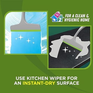 Scotch Brite Plastic Kitchen Wiper | Streak-Free Single-Swipe Drying, Durable TPE Blade, Ergonomic Handle image 4