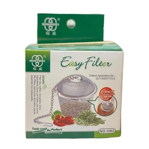 Green Tea Strainer (Large), Stainless Steel Body, Perfect to be used in cups image 6