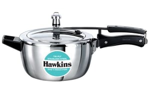 Hawkins Tri-Ply Stainless Steel 1.5 Liters Pressure Cooker (HSST15), Ideal for Small Families