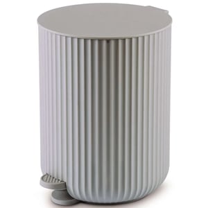 Freelance Portofino Dustbin, Stylish & Durable Waste Bin, Ideal for Bedroom, Bathroom & Office Use - Gray