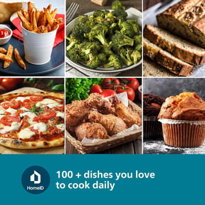 Philips Air Fryer 4.2 Litres, NA120/0, Manual Timer & Temparature Controls, Oil Free Healthy Cooking, 2 Years Warranty image 7