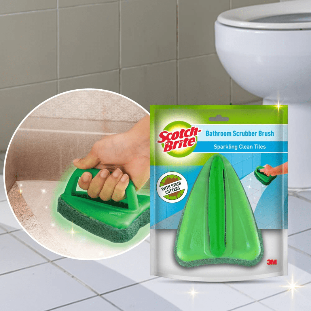Scotch Brite Tile Cleaning Brush (Pack of 1)