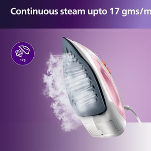 Philips Steam Iron with Golden Coating 1440 Watts - GC1920/28, 2 years warranty image 3