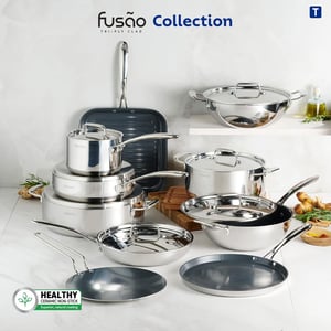 Tramontina Fusao EX+ Healthy Triply Ceramic 28cm Dosa Tawa 4mm thick image 7