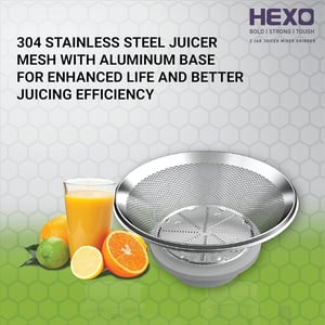 Havells Hexo 1000 Watts Juicer Mixer Grinder (JMG), 3 Jar, Heavy Duty Mixer image 8