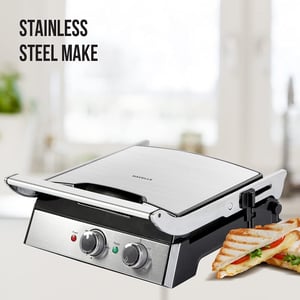 Havells Toastino 4 slice grill & BBQ with timer, For cafe like crisp sandwiches, 2000 watts image 3