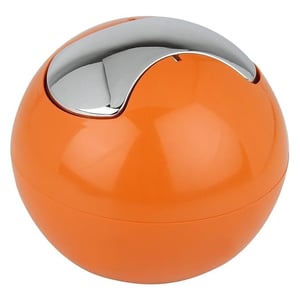 Jaypee Plus Counter-Top Bin, Ideal for Bed Rooms & Office Desks - Orange