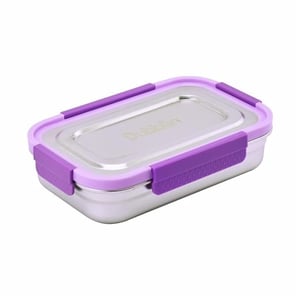 Dubblin Dine Out Senior Lunch Box, Stainless Steel Body, Compact & Sturdy, Ideal for School & Office image 9