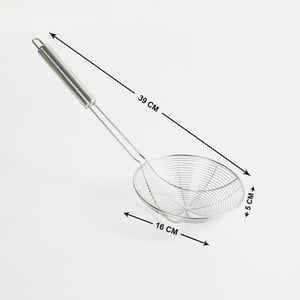 Deep Fry Stainless Steel Jhara/Poni - Regular