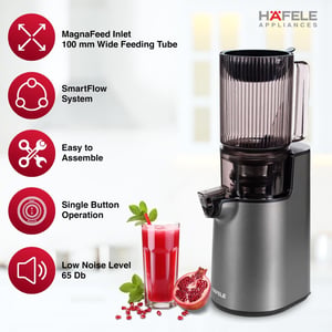 Hafele Magnus Prime Cold Press Juicer, 50 RPM, 250 watts, 1 year warranty image 4