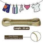 CB-PVC Coated Rope - 20 Metres Long - Assorted Colours