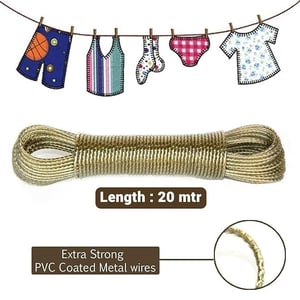 CB-PVC Coated Rope - 20 Metres Long - Assorted Colours