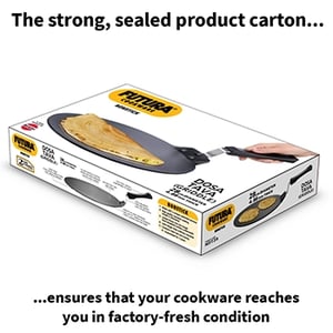 Hawkins NONSTICK DOSA TAVA 28 CM (NDT28), PFOA Free Non Toxic Coating, Ideal for making dosa, chilla & omelette image 5