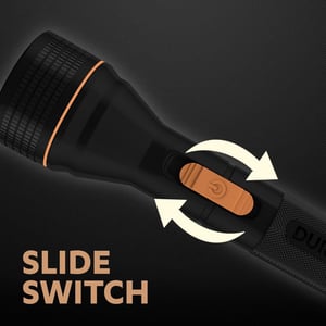 Duracell LED Torch, 3 AAA Batteries FREE, Super Bright, 12000 LUX image 4