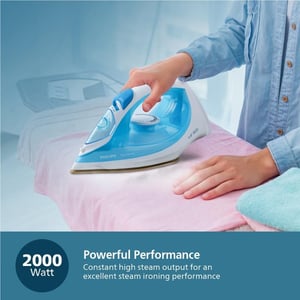Philips Steam Iron Easy Speed 2000 Watts - GC1028/20 2 years warranty image 3