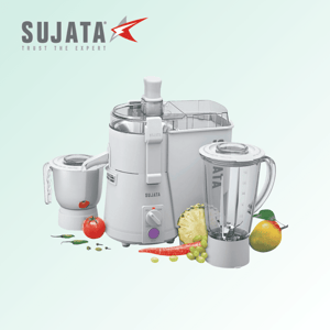 Sujata Powermatic Juicer Mixer Grinder, 900 watts, 2 years Warranty