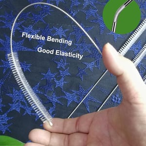 Long Straw Cleaning Brush Stainless Steel (Pack of 2 Pcs) image 3