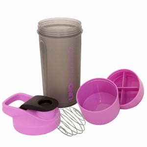 Jaypee Plus Plastic Uno Shaker with 2 storage compartment and wire blending ball image 8