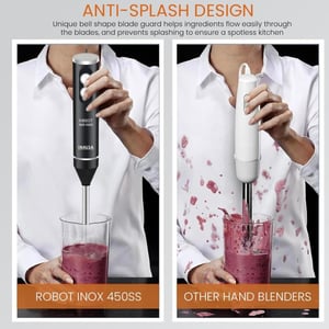 Inalsa Hand Blender, Inox 450ss, 450 watts, 2 years Warranty image 3
