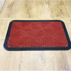 Saprose Mighty Outdoor mat, 40cms x 60 cms - Red