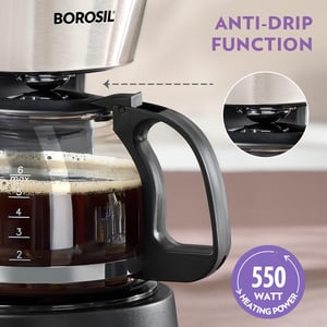 Borosil Coffee Machine | Brew Pro Drip  | 6 Cups Capacity image 7