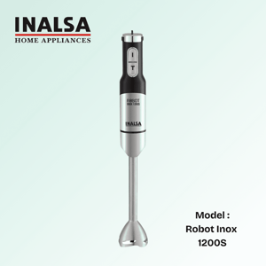 Inalsa Hand Blender, Robot Inox 1200s, 1200 watts, 2 years Warranty