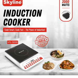 Skyline Induction Cooktop 2000 watts image 4