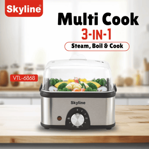 Skyline Multi Cook 3 in 1 Steam, Boil, Cook image 2