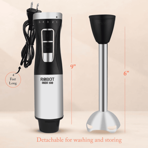 Inalsa Hand Blender, Robot Inox 500, 500 watts, 2 years warranty image 2