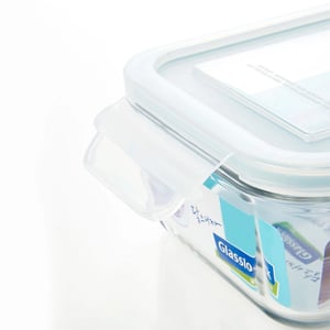 GLASSLOCK CLASSIC AIRTIGHT TEMPERED FOOD CONTAINER - 1100 ML, Leak Proof, BPA Free, Microwave & Freezer Safe & Airtight image 5