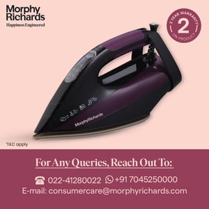 Morphy Richards Intellitemp Steam Iron 2400W | 2 Years Warranty image 6