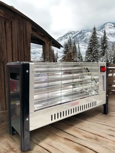 Clearline Quartz Tube Heater with Humidifier, QH 2000-H, 2000 watts, 1 year warranty