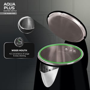 Havells Aqua Plus 1.2L Electric Kettle, Cool Touch Body, 2 Years Warranty image 3