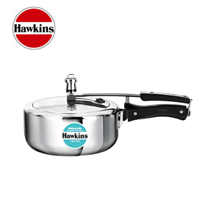 Hawkins Tri-Ply Pressure Cooker cum Pan – 3 Litres, Multi-Use Cookware, 5-Year Warranty*, Ideal for Rice, Curries & More