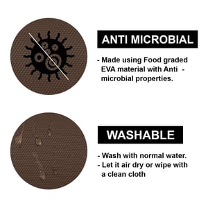 Metallic EVA Anti-Slip Mat | Food Grade & Washable | Diamond Texture Shelf Liner – 45cm x 500cm | Ideal for Fridge, Drawers, Table & Kitchen Use image 8