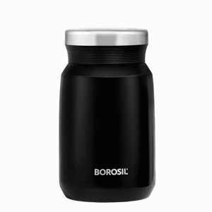 Borosil Carry Mate Vacuum Insulated Food Jar, 500 ml