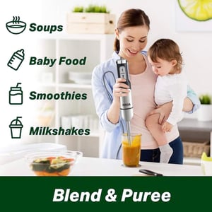 Inalsa Hand Blender, Robot Inox 1200s, 1200 watts, 2 years Warranty image 6