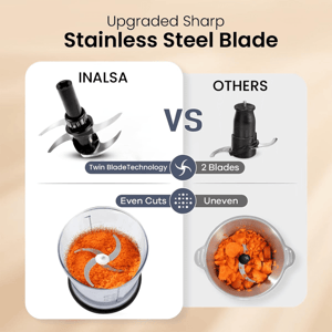 Inalsa Bullet Jiff Chopper 400 Watts | 2 years Warranty image 3