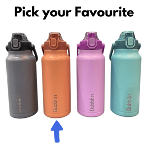 Dubblin Vacuum Sport Bottle, Basket, 1400 ml - Orange