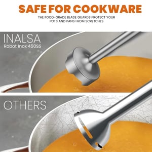 Inalsa Hand Blender, Inox 450ss, 450 watts, 2 years Warranty image 5