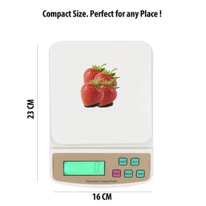 Kitchen Weighing Scale, SF-400 A, Range: 10 gms - 10 kgs image 3