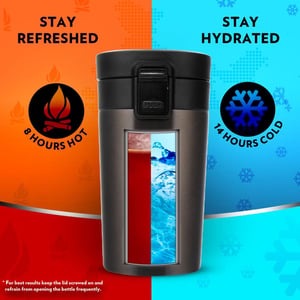 Borosil Coffeemate Insulated Mug – 300 ml, Spillproof Travel Mug , Keeps Drinks Hot or Cold, Ideal for Office, Commute & Work from Home image 7