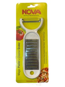 Nova 2 in 1 Magic Peeler, Sharp Peeler with Grater
