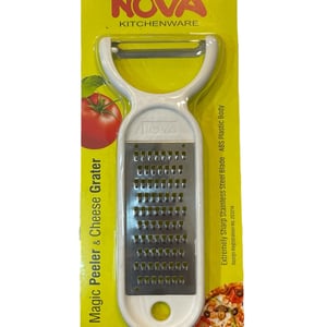 Nova 2 in 1 Magic Peeler, Sharp Peeler with Grater