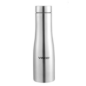 Vinod ICY Stainless Steel Fridge Water Bottle - 1000 ml Capacity, Leak Proof & Sleek