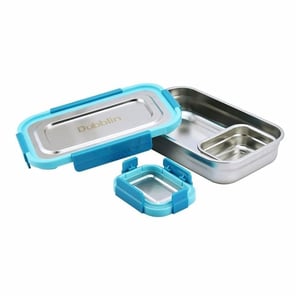 Dubblin Dine Out Senior Lunch Box, Stainless Steel Body, Compact & Sturdy, Ideal for School & Office image 8