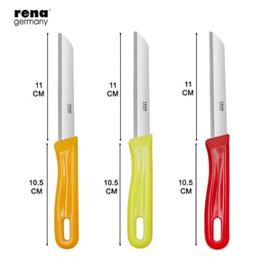 Rena Serrated Kitchen Knife – 110 mm, German Steel Blade for Superior Sharpness & Durability, Ideal for Cutting Bread, Fruits & Veggies image 2